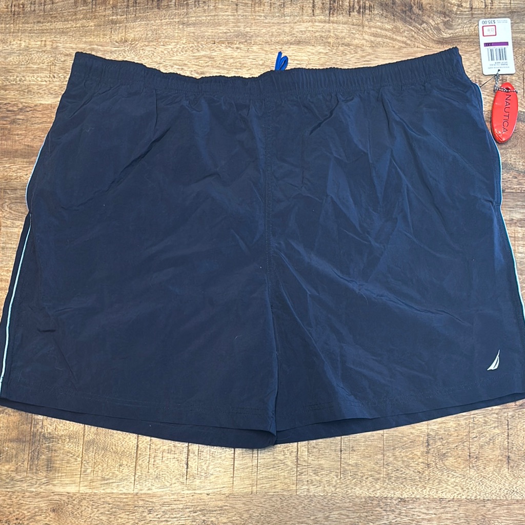 Nautica Men's Athletic Shorts - Navy Blue
